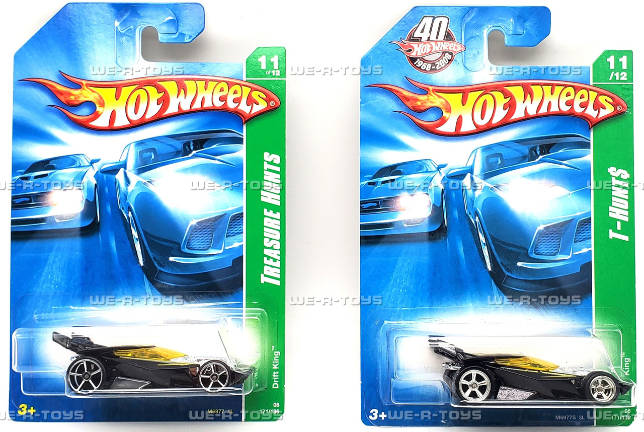 Hot Wheels Lot of 2 Drift King Vehicle 11/12 Treasure Hunts 2007