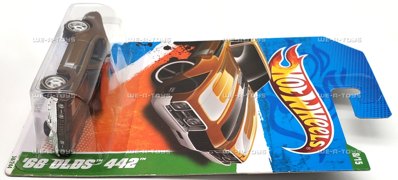 Hot Wheels '68 Olds 442 Super Treasure Hunt Vehicle 2010 Mattel