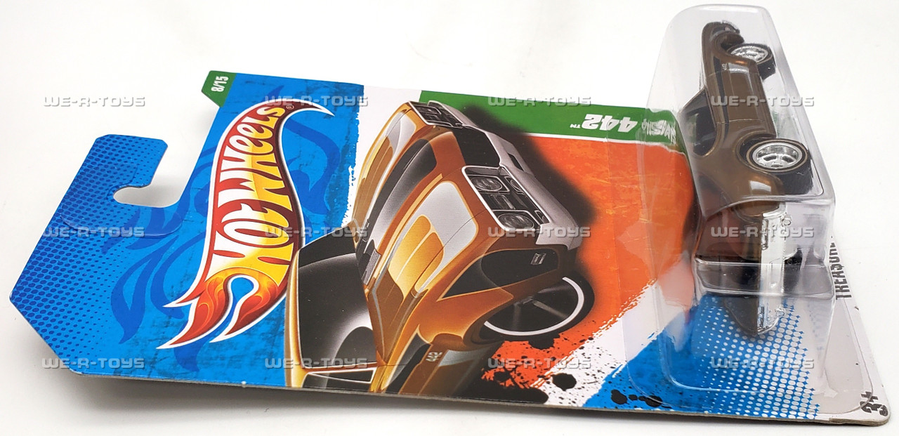 Hot Wheels '68 Olds 442 Super Treasure Hunt Vehicle 2010 Mattel