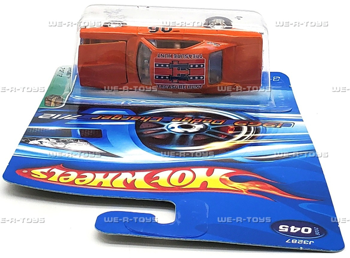 Hot Wheels 1969 Dodge Charger Vehicle 7/12 Treasure Hunt 2006
