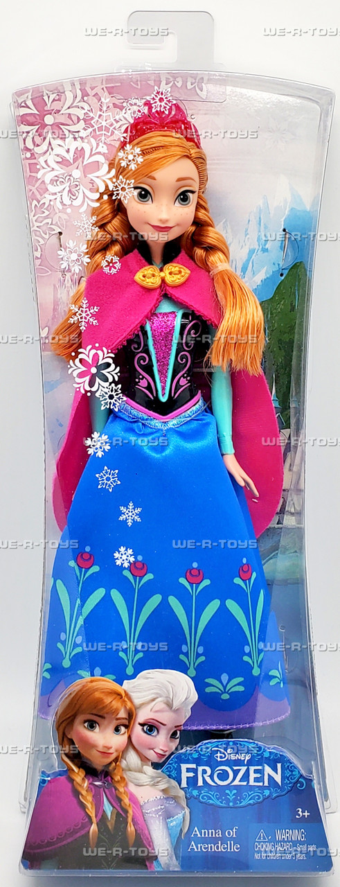 Disney Frozen Anna of Arendelle Doll 2013 Mattel Y9958 - We-R-Toys