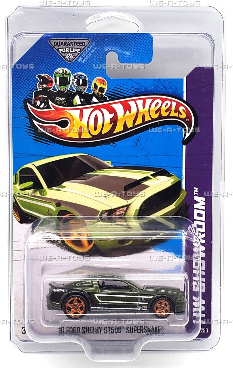 Hot Wheels 10 Ford Shelby GT500 Supersnake HW Showroom Car 2012