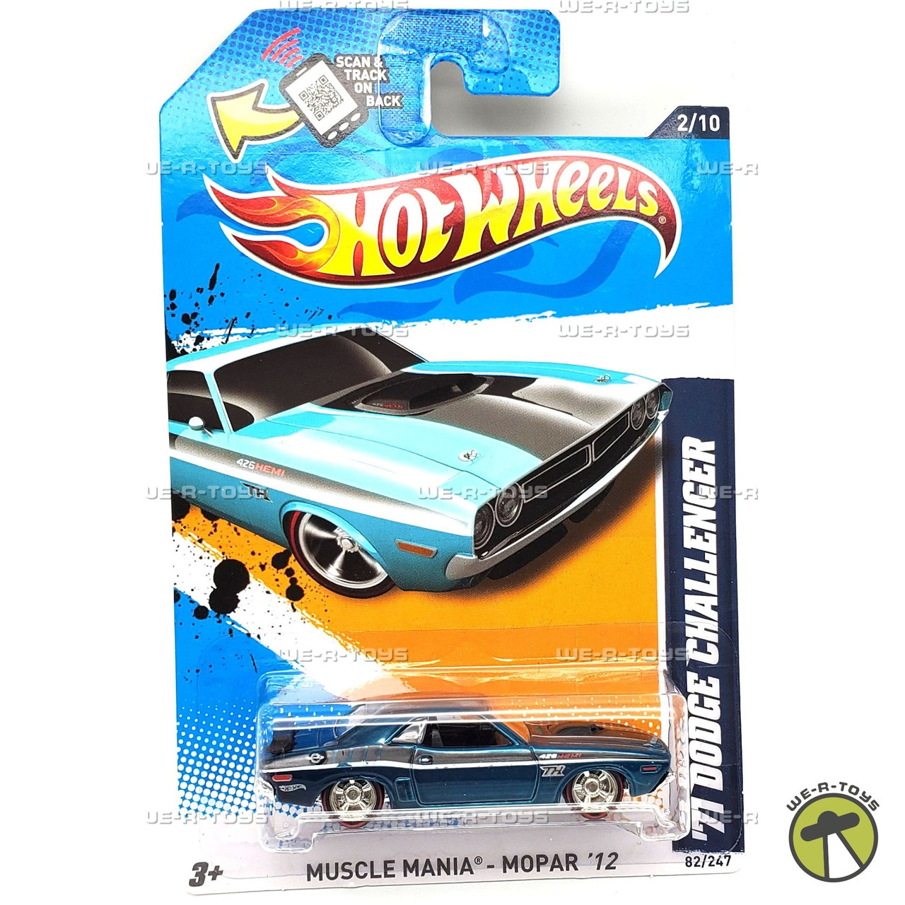 Hot Wheels 71 Dodge Challenger Muscle Mania - Mopar 12 Car 2011