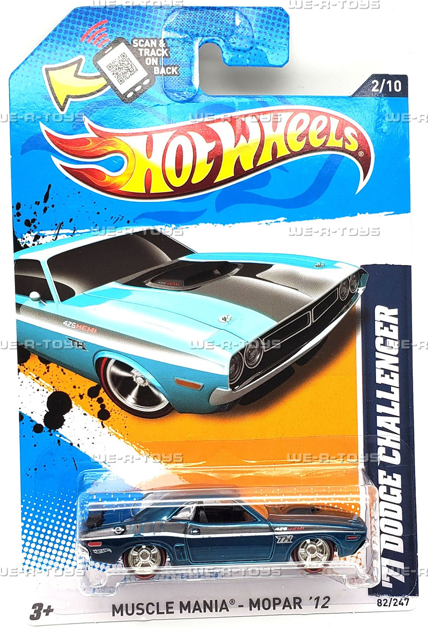 Hot Wheels 71 Dodge Challenger Muscle Mania - Mopar 12 Car