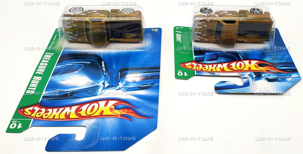 Hot Wheels Lot of 2 Super & Regular Treasure Hunts Custom '69