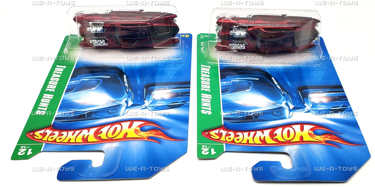 Hot Wheels Lot of 2 Evil Twin Vehicles Super & Regular Treasure