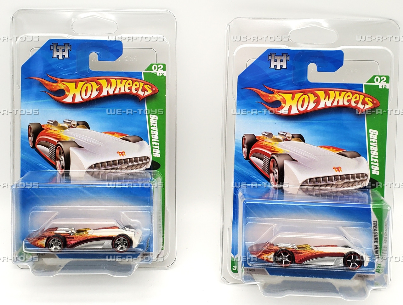 Hot Wheels Chevroletor Lot of 2 Super & Regular Treasure Hunts
