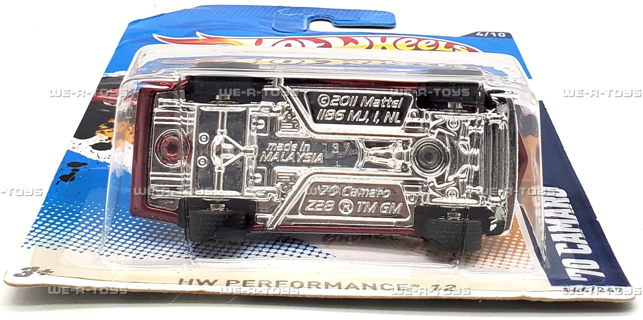 Hot Wheels 70 Camaro HW Performance Super Treasure Hunt Car 2011