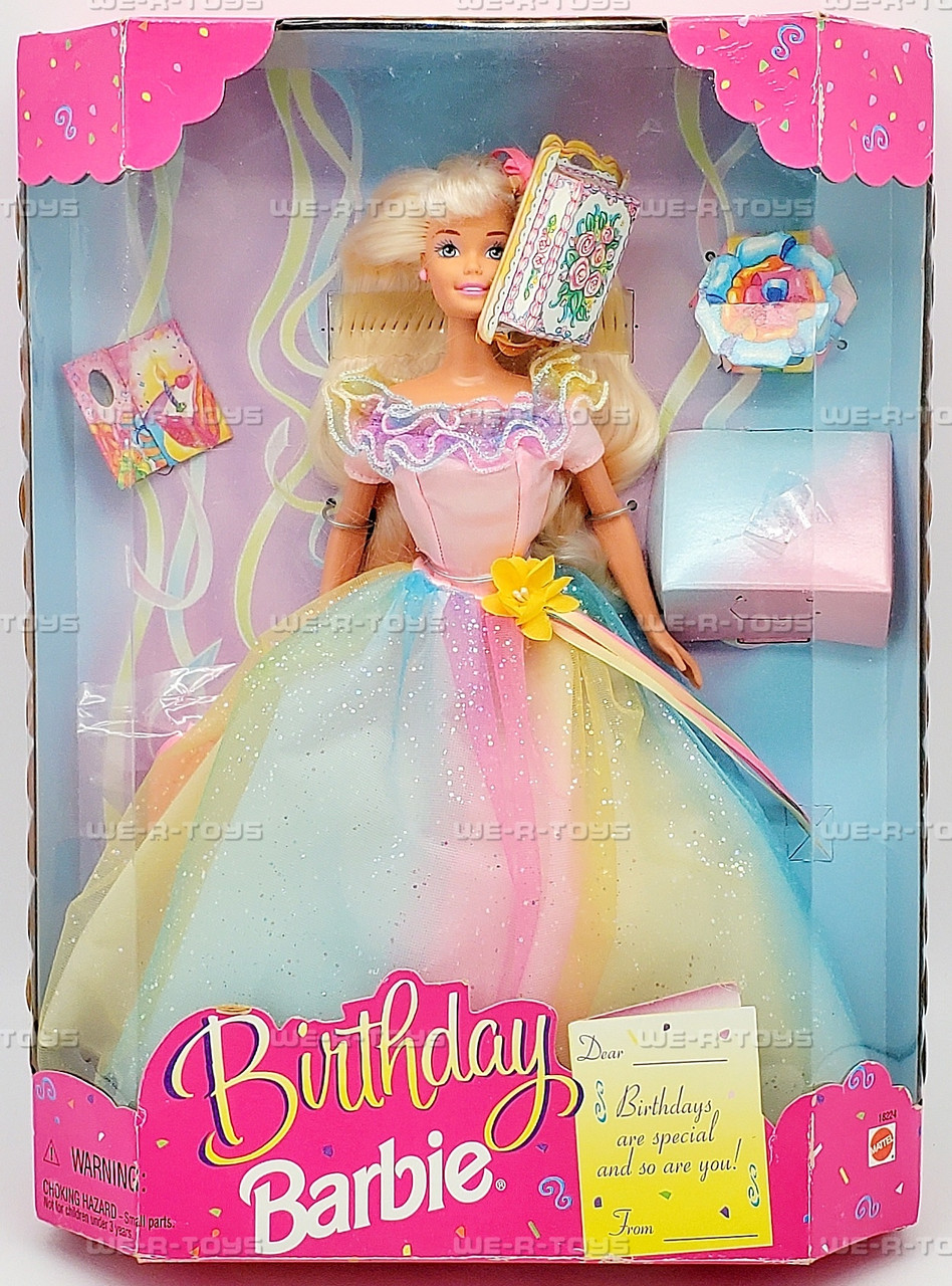 ヴィンテージBarbie VINTAGE 1990 MATTEL FASHION PLAY BLONDE BARBIE DOLL STAMPS # 9629