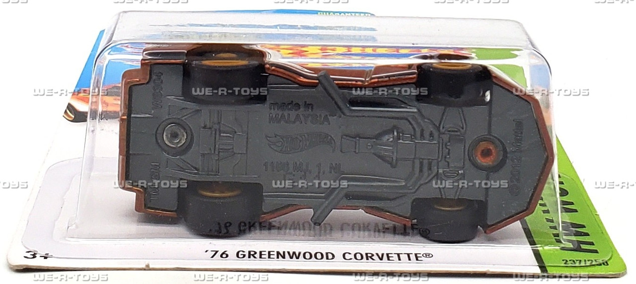 Hot Wheels 76 Greenwood Corvette HW Workshop Super Treasure 2013
