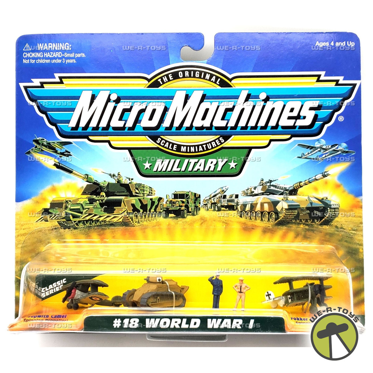 Micro Machines Military #18 World War I Vehicles & Figures 1999