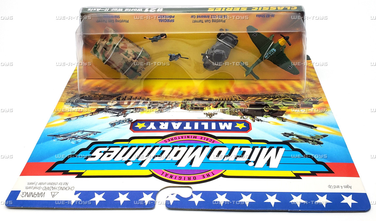 Micro Machines Military Classic Series #21 WWII-Axis Set 1997