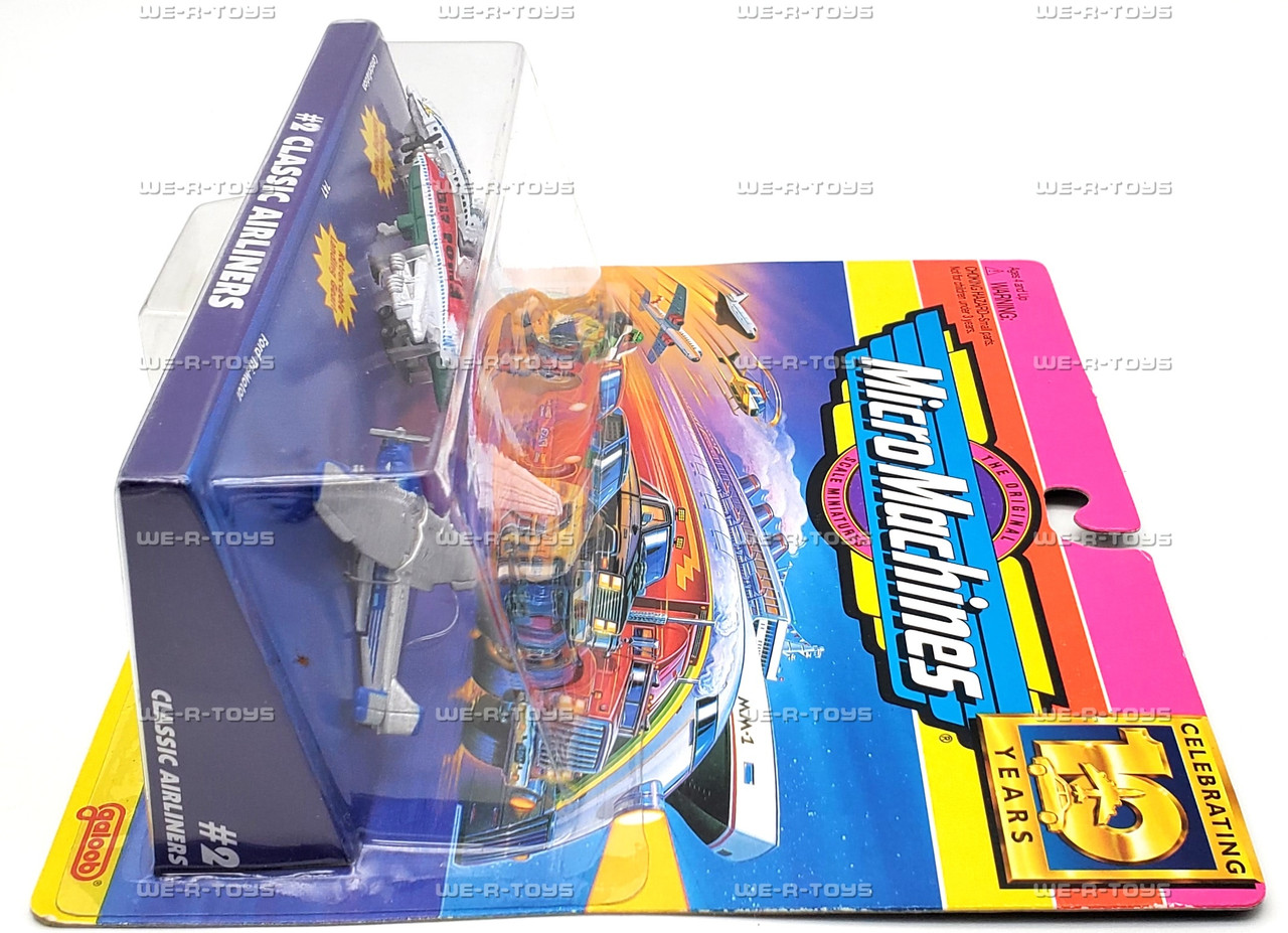 Micro Machines #2 Classic Airliners 10 Year Anniversary 1997