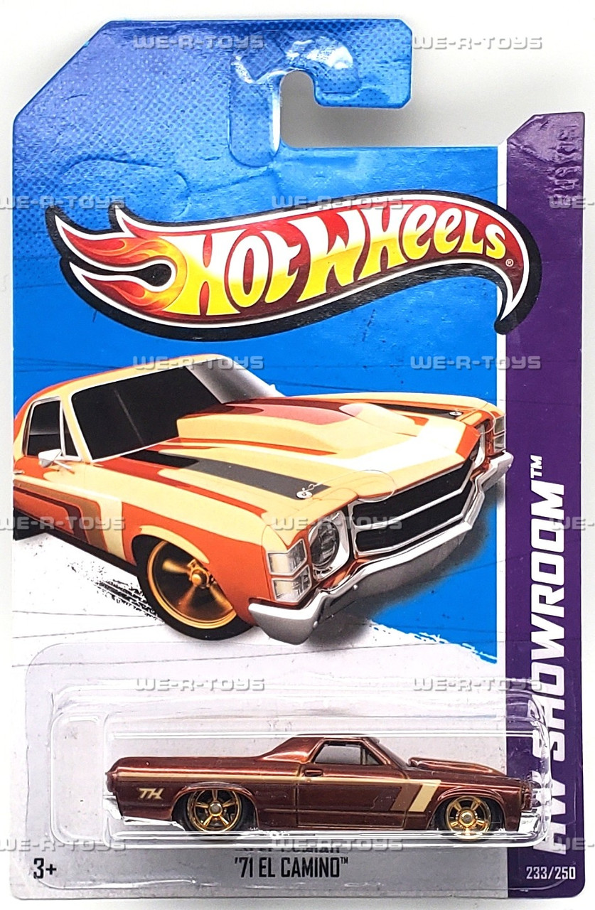 Hot Wheels 71 EL CAMINO sth スーパートレジャーハント Hot Wheels 71 El Camino HW Showroom Super Treasure Hunt 2012