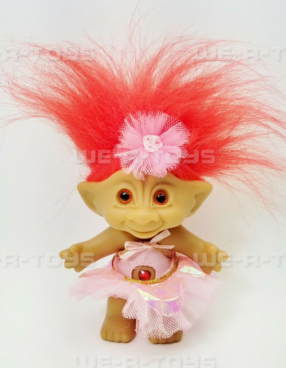 Treasure Trolls With Wishstones Lot of 4 Ace Novelty 1990s Diamond