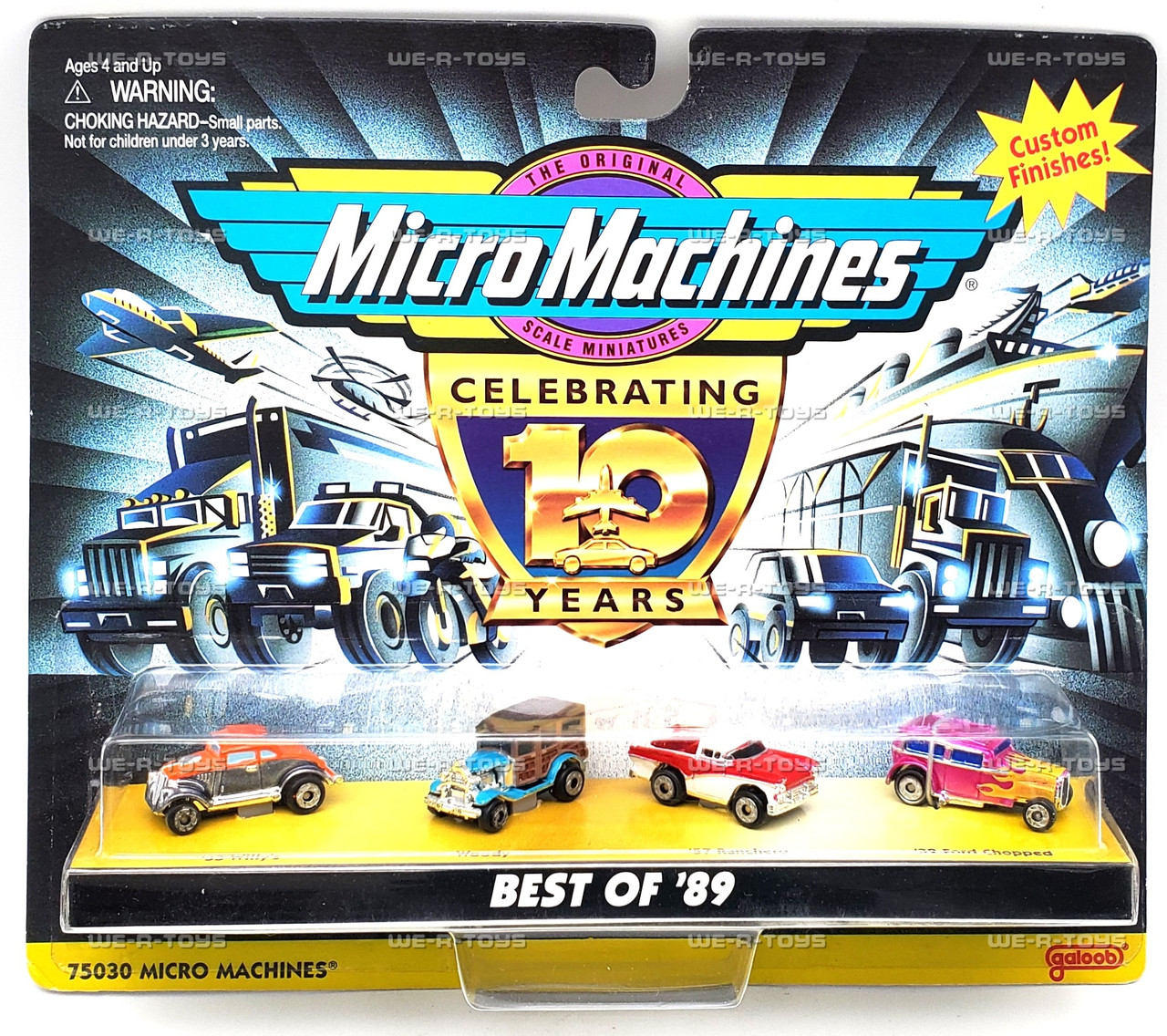 マイクロマシーン Micro Machines 10th Anniversary Best of '89 Vehicle Set 1997