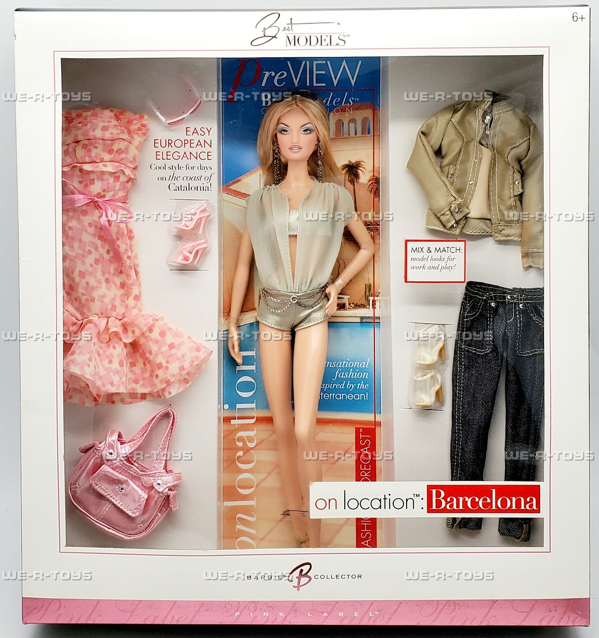 Barbie Collectibles On Location Barcelona 2006 Mattel K7917 - We-R