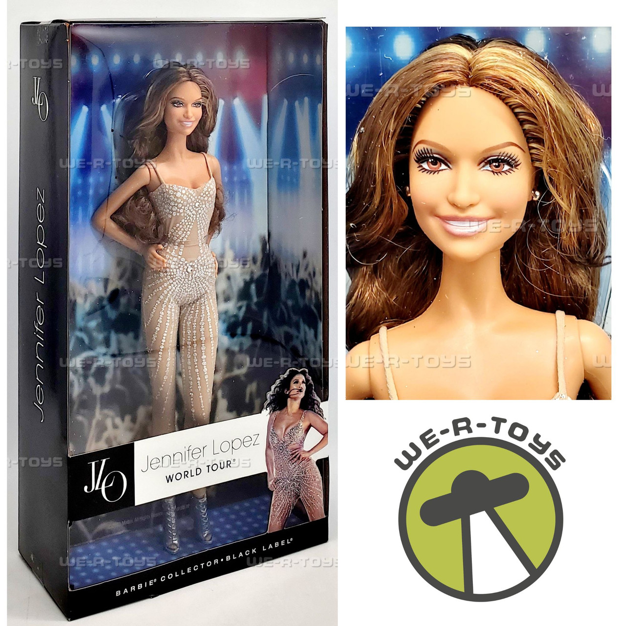 JLO Barbie ジェニファーロペスバービー人形 海外セレブ レア！ Amazon.com: Barbie Jennifer Lopez Red Carpet Doll : Toys & Games