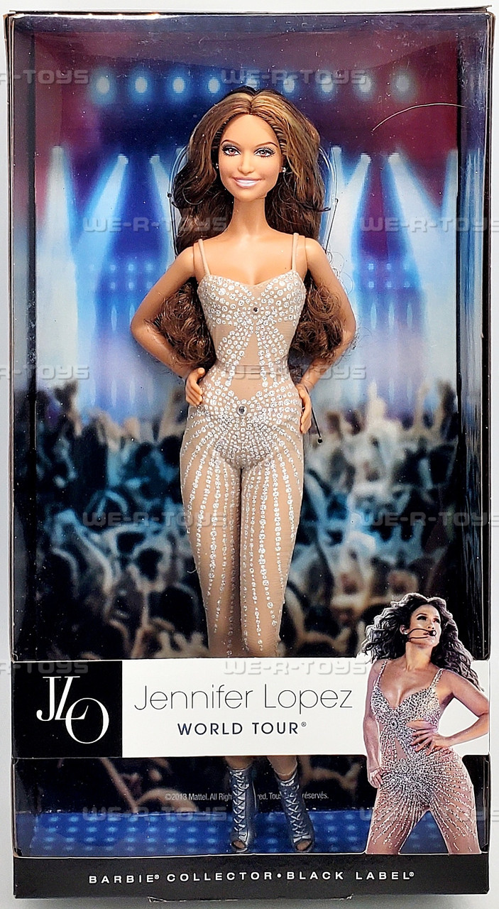 Barbie JLO Jennifer Lopez World Tour Black Label Doll 2013 Mattel