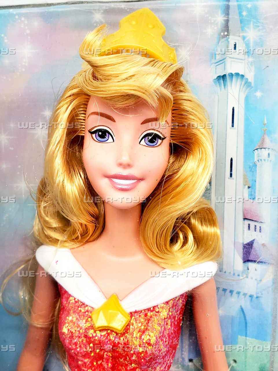 Disney Princess Aurora Sleeping Beauty Doll 2014 Mattel CFB76 We