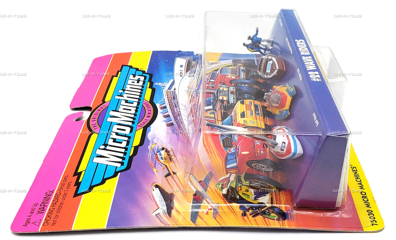 Micro Machines #22 Wave Riders Vehicle Set 1995 Galoob #75030 - We