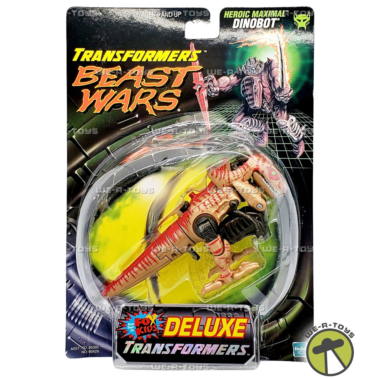 Transformers Beast Wars Heroic Maximal Dinobot Deluxe Figure 1999