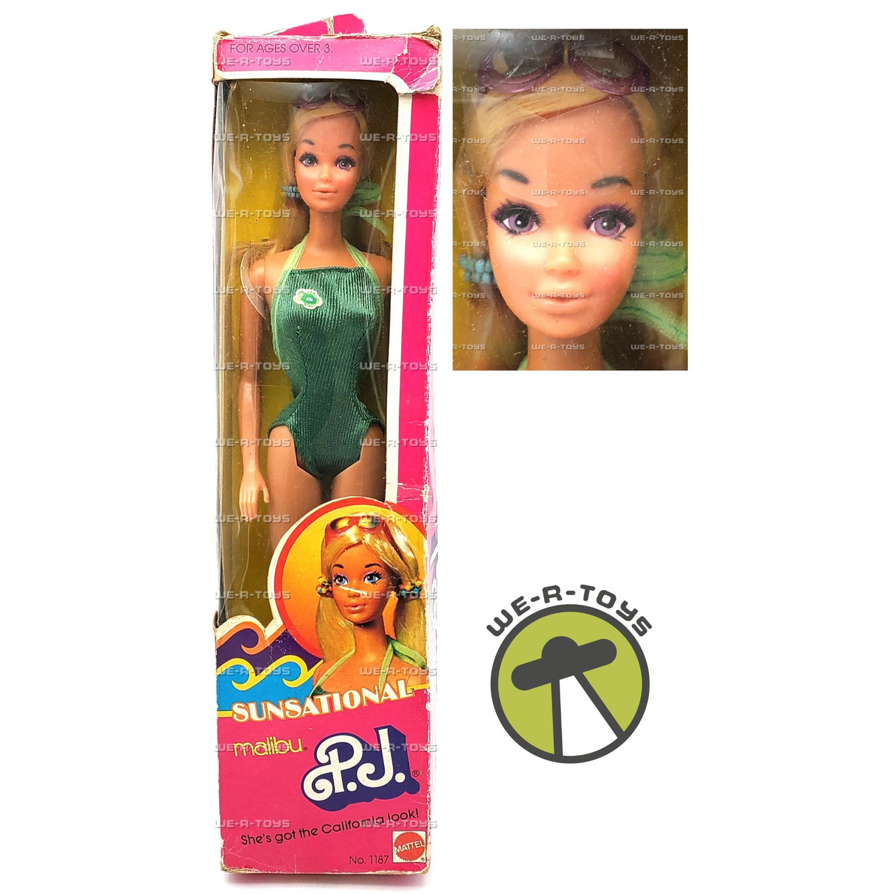 Barbie Sunsational Malibu P.J. Doll 1981 Mattel No. 1187 - We-R-Toys