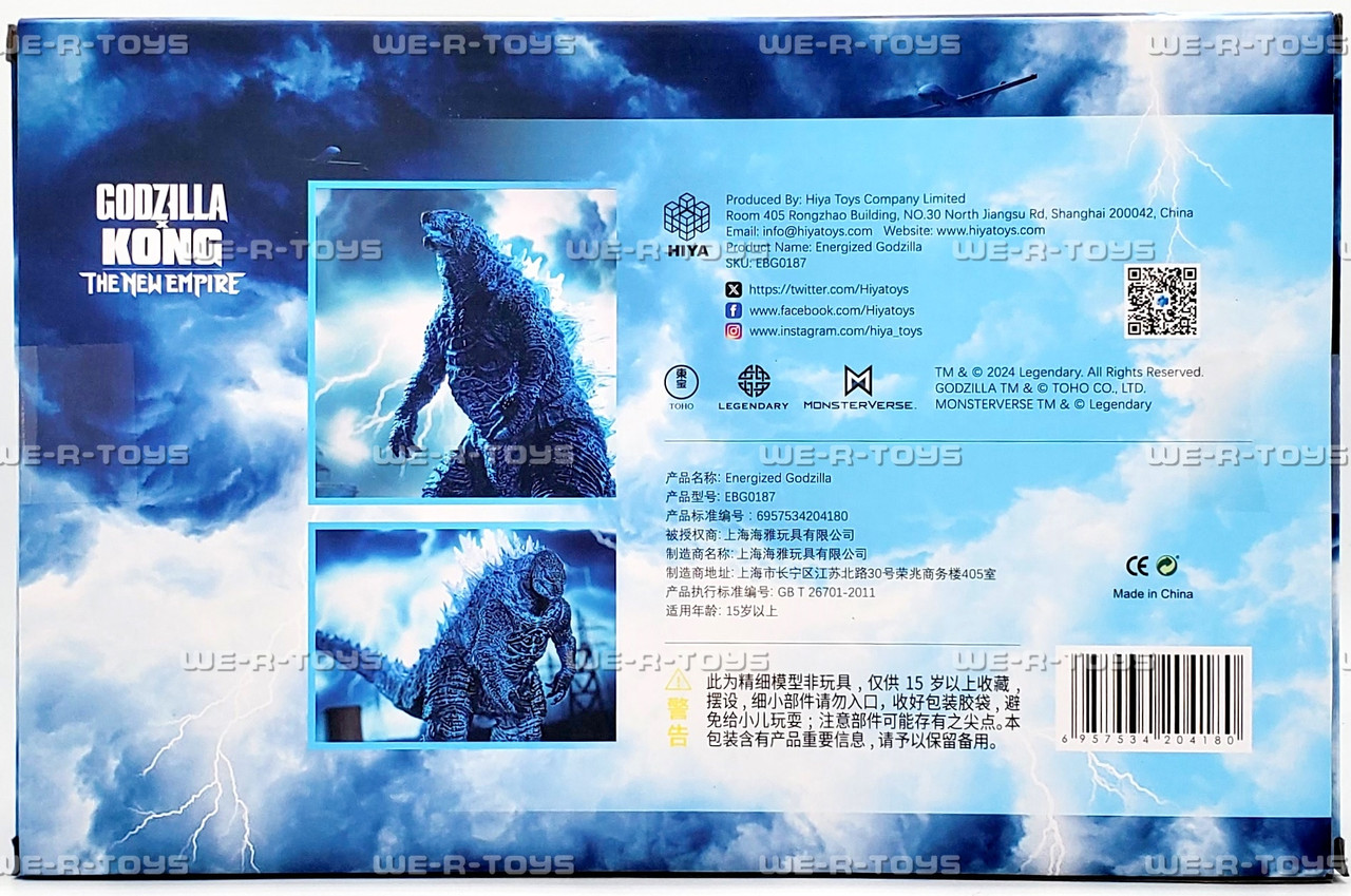 Godzilla x Kong The New Empire Energized Godzilla Action