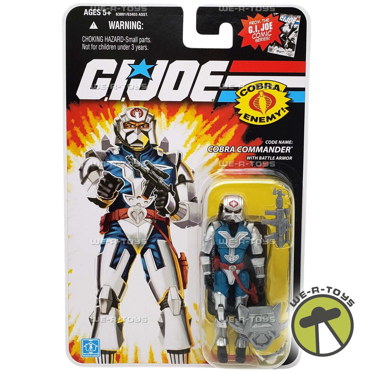 Joe Cobra Commander with Battle Armor Action Figure 2008