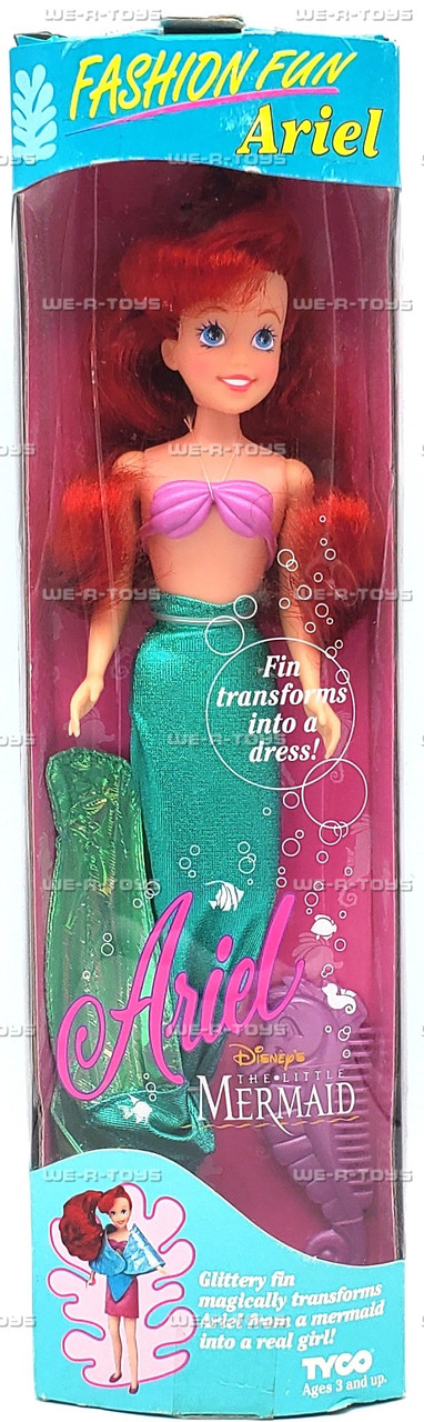 Disney's The Little Mermaid Ariel Fashion Fun 1993 Tyco No. 1832