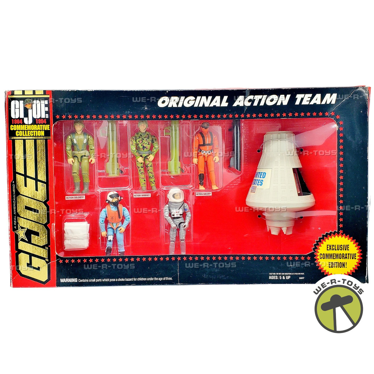 G.I. Joe Original Action Team Commemorative Collection 1993 Hasbro