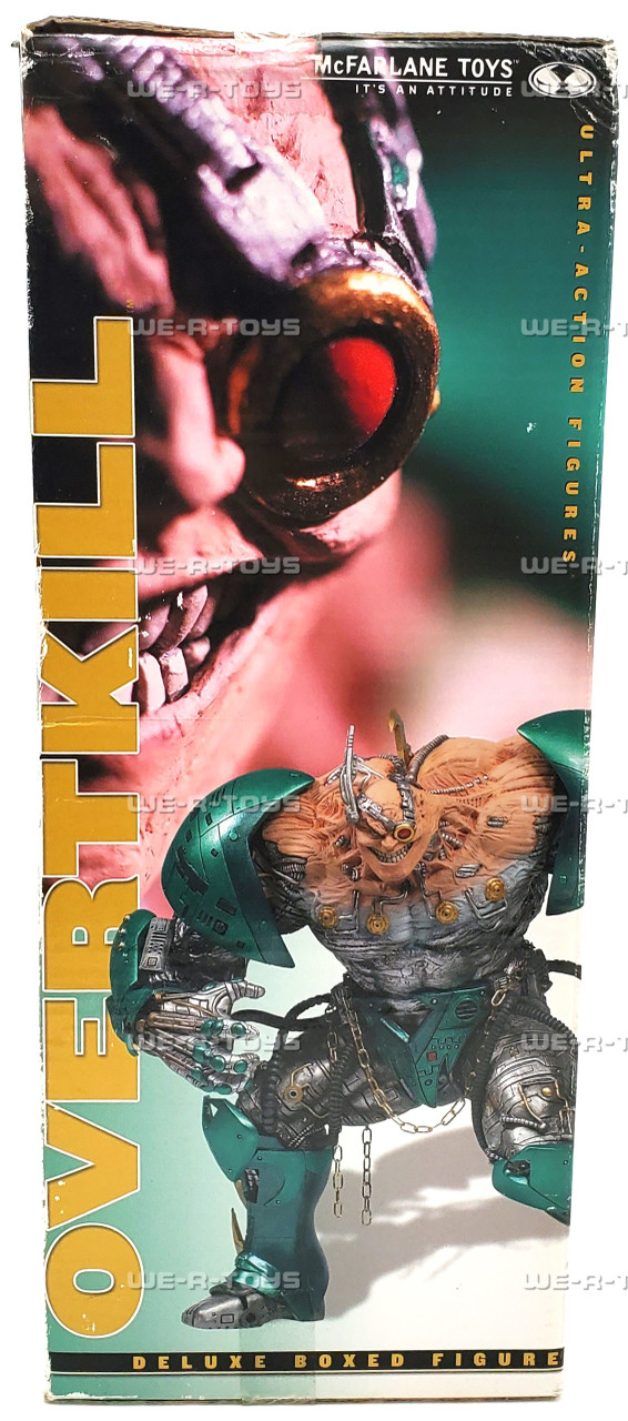SPAWN CS20.DELUXE BOX“OVERTKILL III” Overtkill III Deluxe Box Figure Spawn Classic Series 20