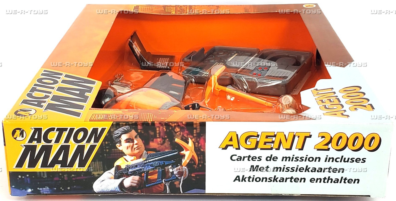 Action Man Agent 2000 Outfit & Accessories with Mission Cards 1996