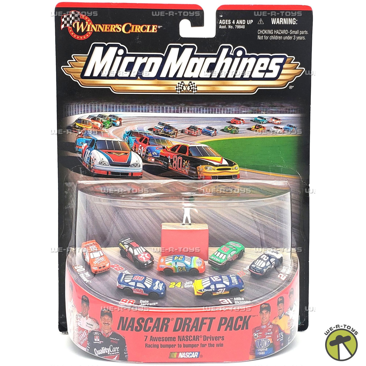 Micro Machines Winner's Circle NASCAR Draft Pack 1999 Hasbro