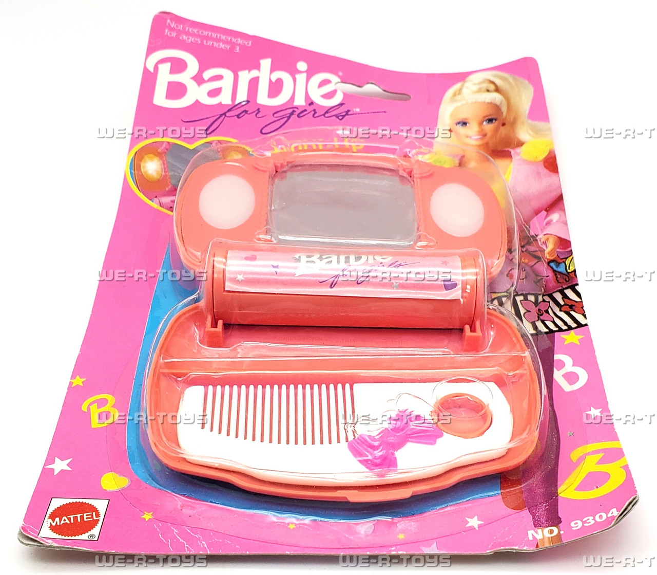 Barbie for Girls Light-Up Compact Rare 1992 Mattel #9304 - We-R-Toys