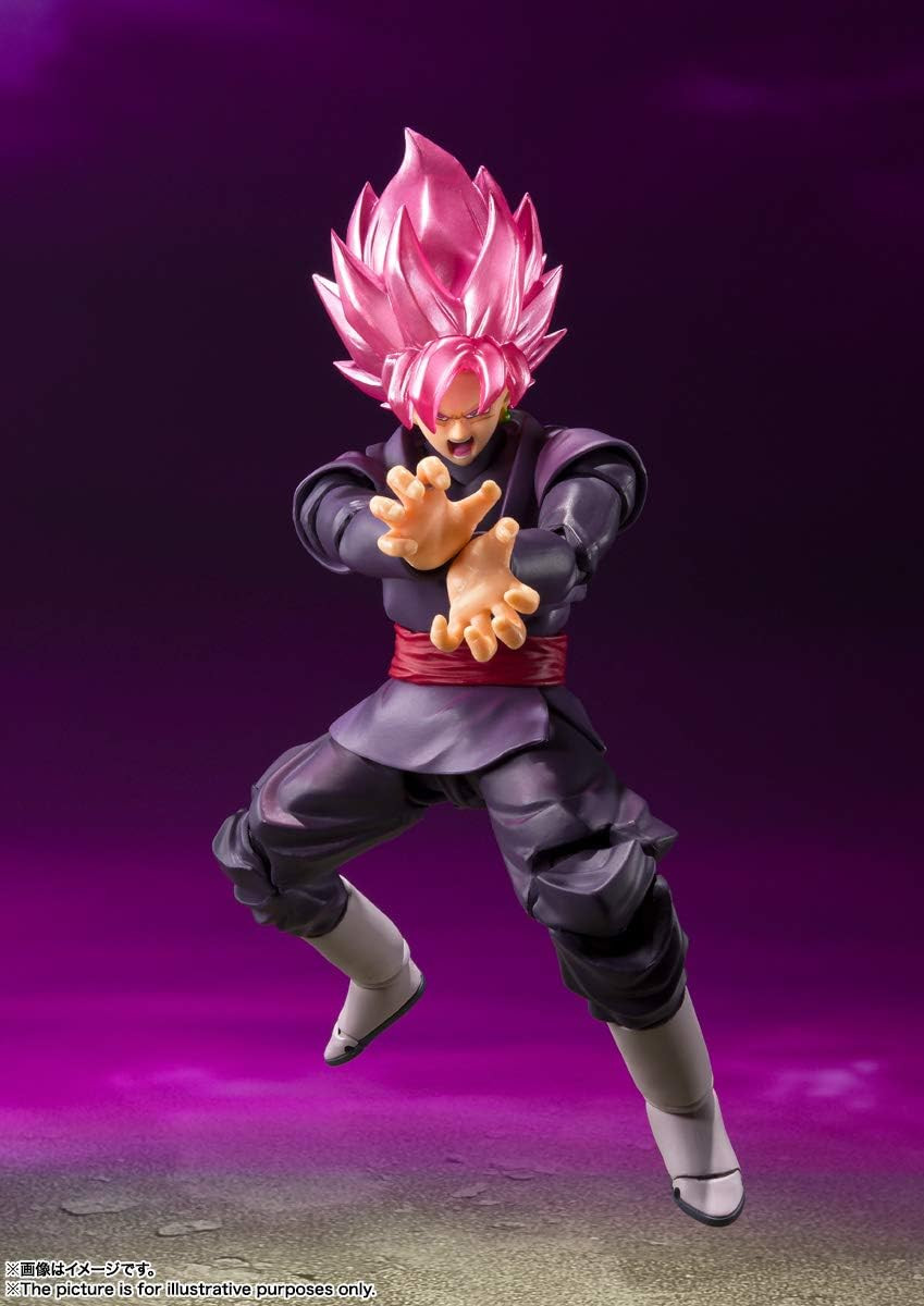 Dragon Ball Super Goku Black Super Saiyan Rose Reissue Action