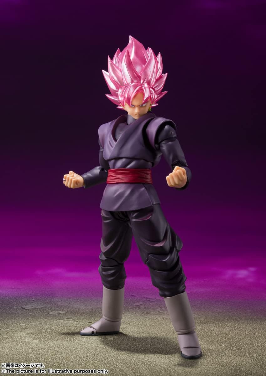 Dragon Ball Super Goku Black Super Saiyan Rose Reissue Action