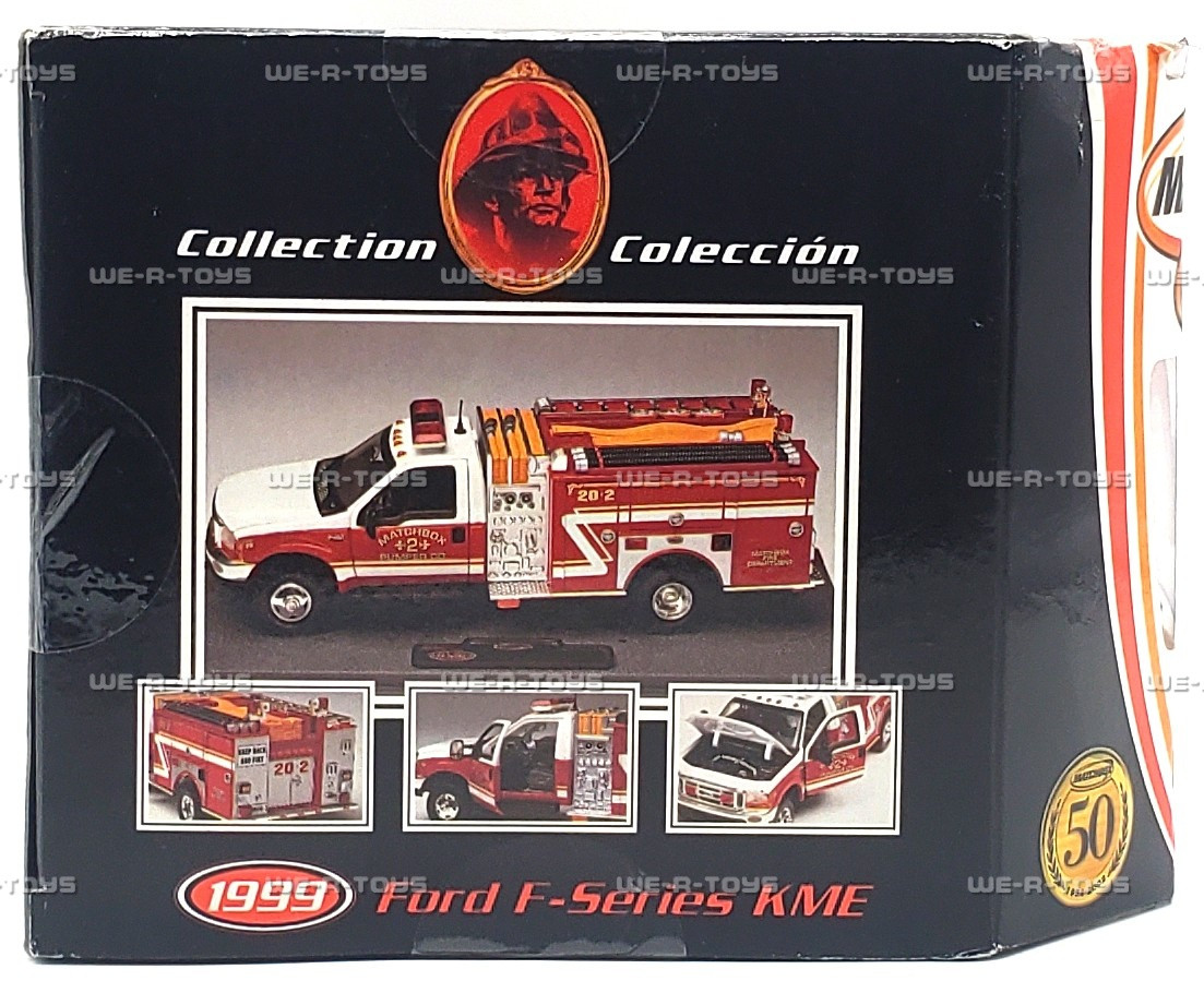 Matchbox Collectibles 1999 Ford F-Series KME 2001 Mattel #95696
