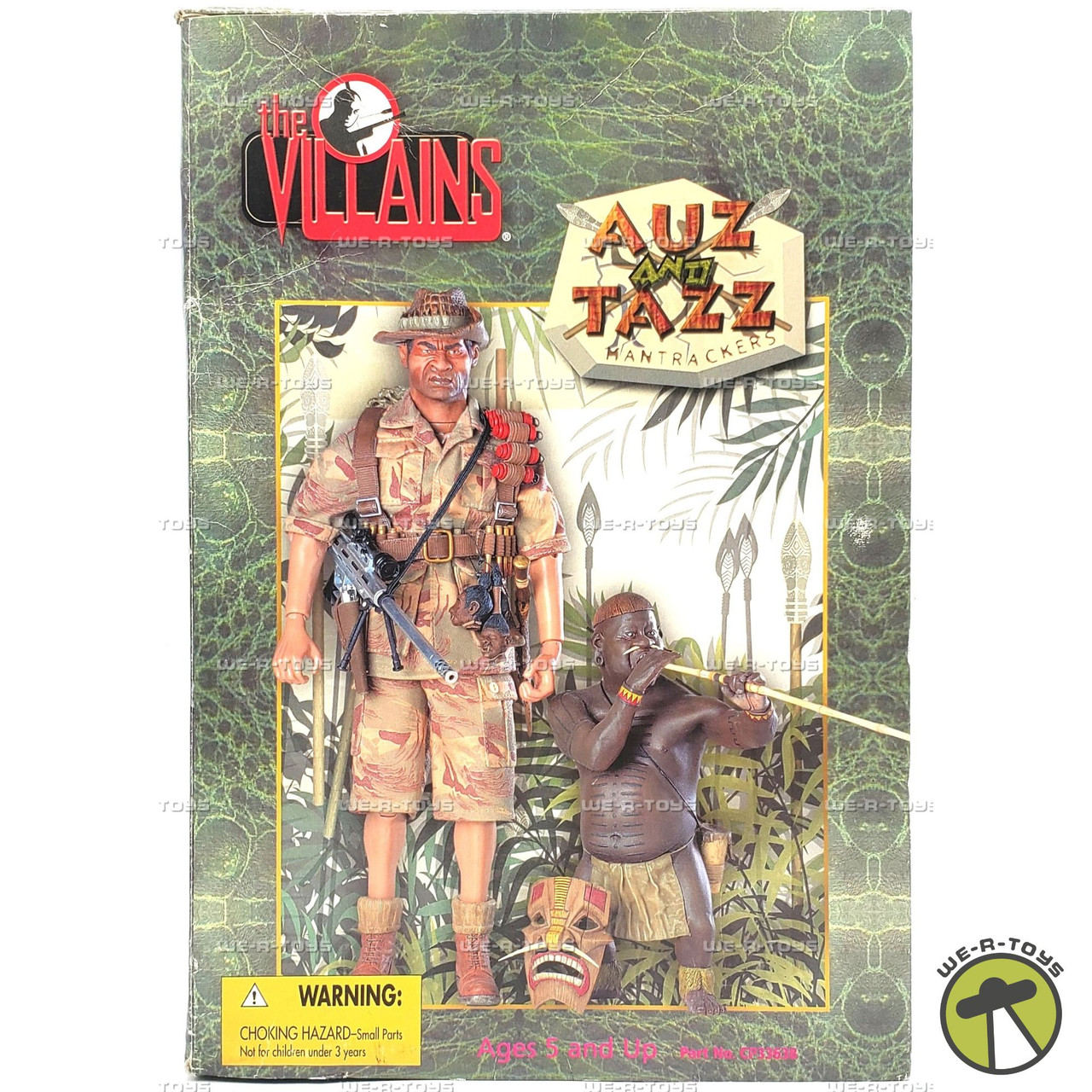 The Villains Auz & Tazz Mantrackers Action Figures 2001 21st