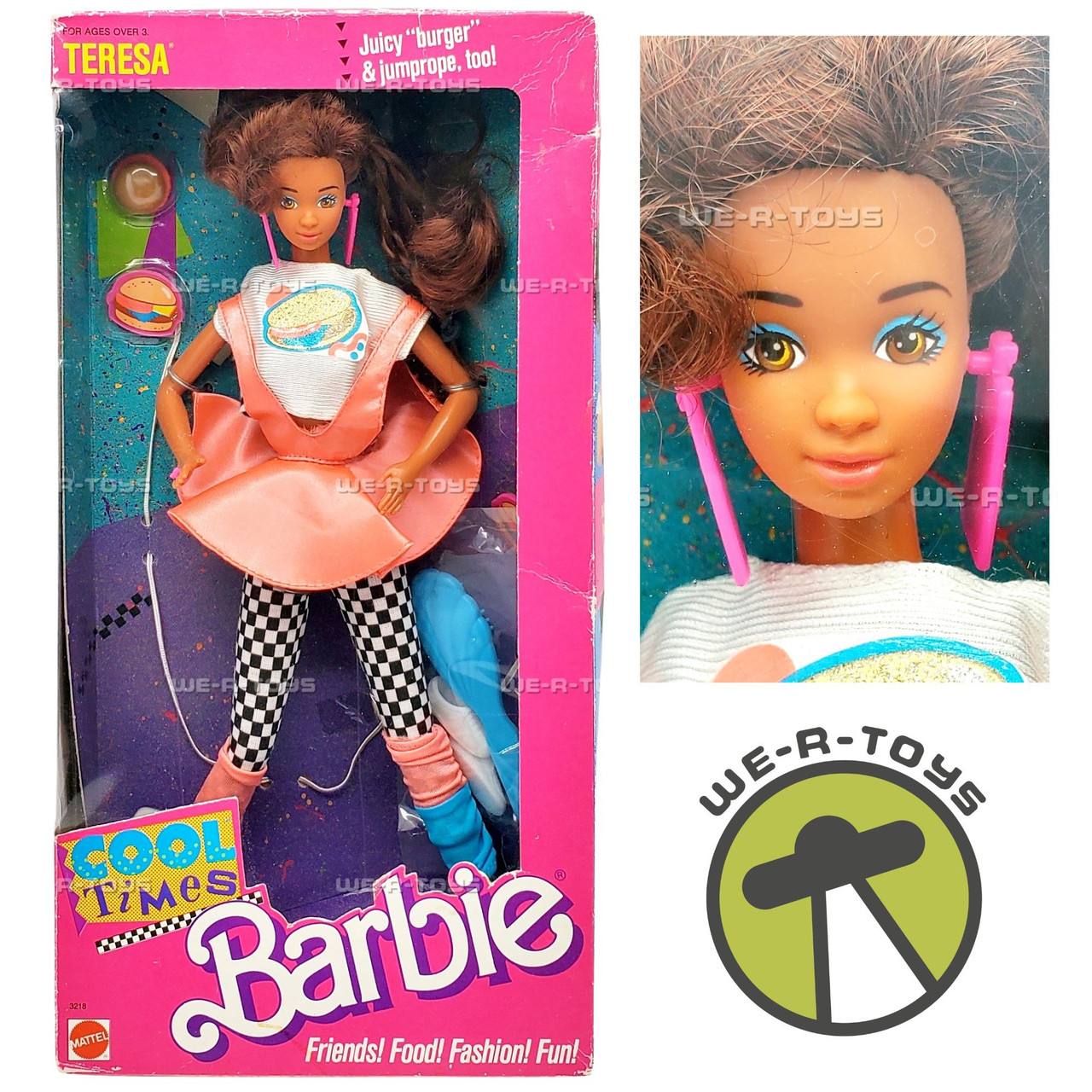 Barbie Cool Times Teresa Doll 1988 Hasbro 3218 - We-R-Toys