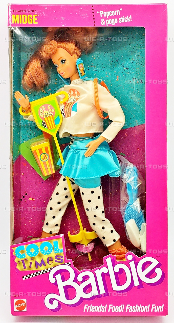 Barbie Cool Times Midge Doll 3216 Mattel 1988 - We-R-Toys