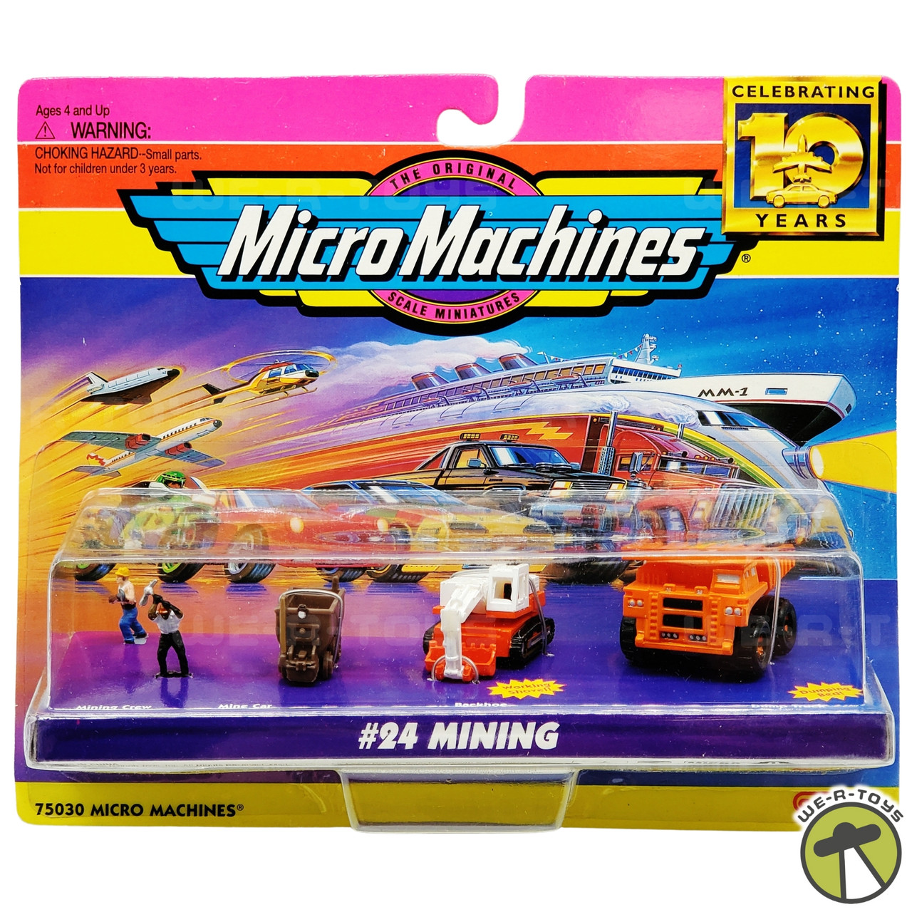 Micro Machines マイクロマシーン　エピックコレクション Ⅴ Micro Machines 10th Anniversary #24 Mining Collection 1997 Galoob