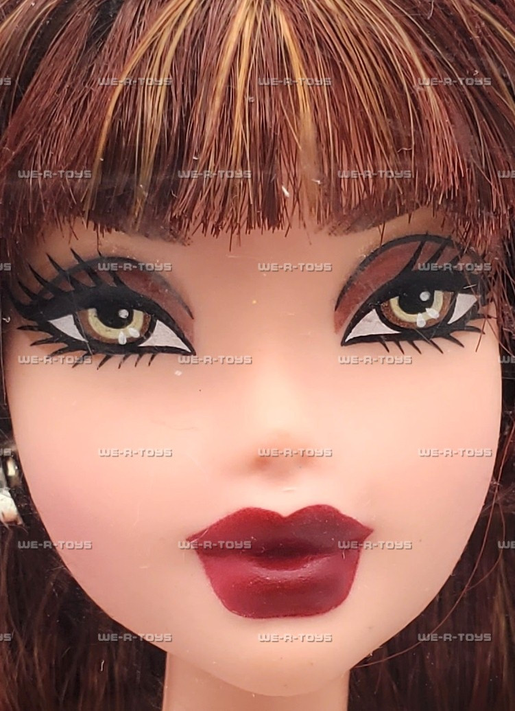 Barbie My Scene Rebel Style Chelsea Doll Red Top & White Skirt