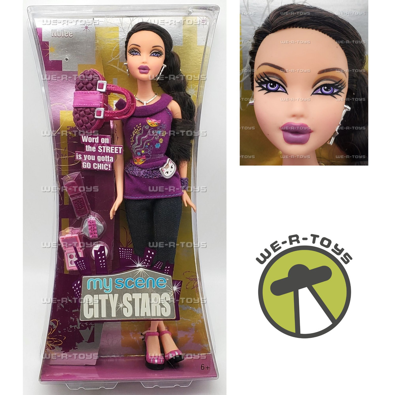 Barbie My Scene City Stars Nolee Doll 2006 Mattel #K0527 We-R-Toys