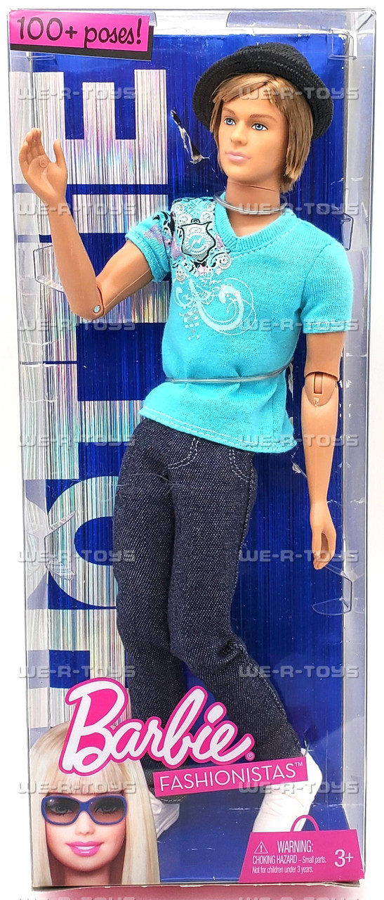 Amazon.com: Barbie Fashionista Cutie Ken Doll : Toys & Games