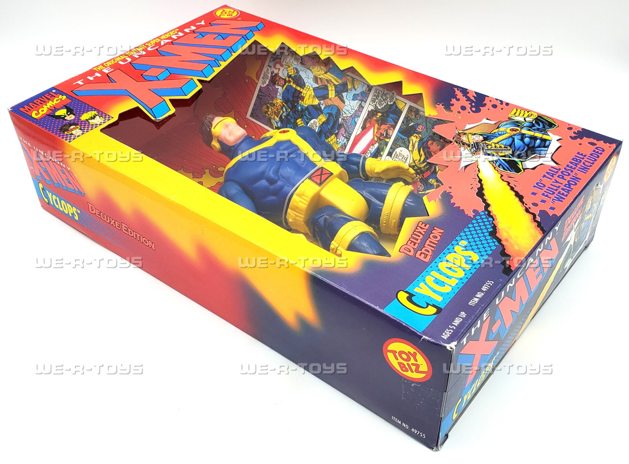 Marvel The Uncanny X-Men Cyclops Figure Deluxe Edition 1993 Marvel The Uncanny X-Men Cyclops Figure Deluxe Edition 1993