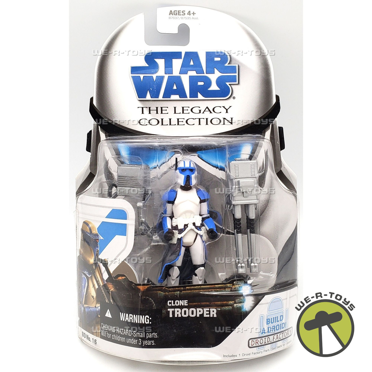 Star Wars the Legacy Collection Clone Trooper Figure BD No. 16