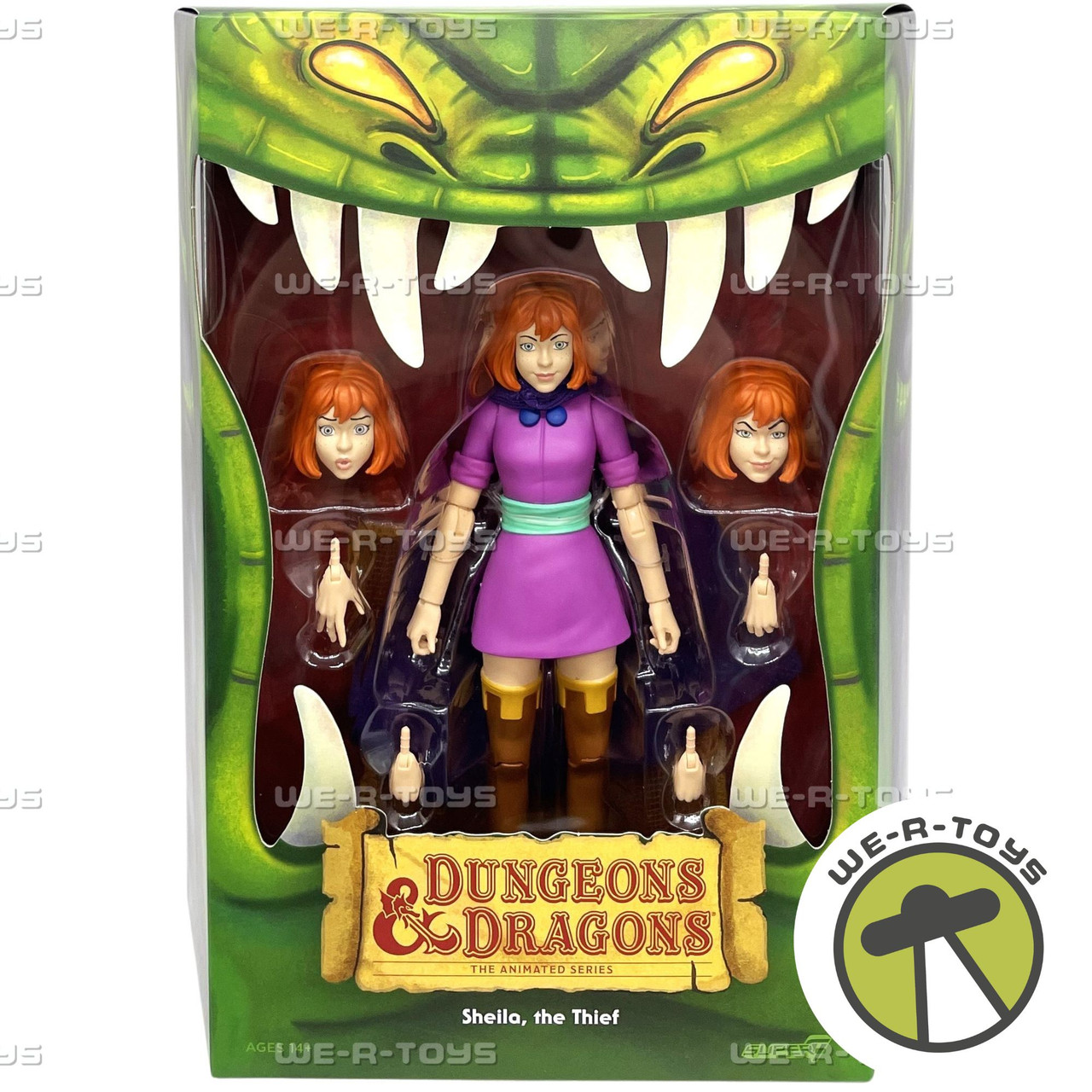 ゲームキャラクター Dungeons&Dragons Sheila the Thief Super7 Dungeons & Dragons Ultimates Sheila The Thief Action Figure Super