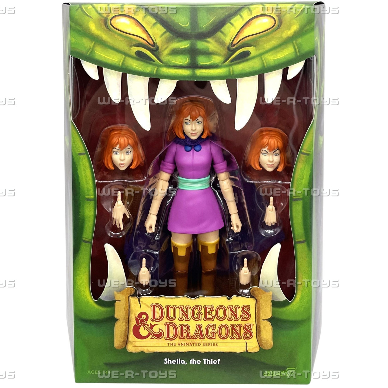 ゲームキャラクター Dungeons&Dragons Sheila the Thief Super7 Dungeons & Dragons Ultimates Sheila The Thief Action Figure Super