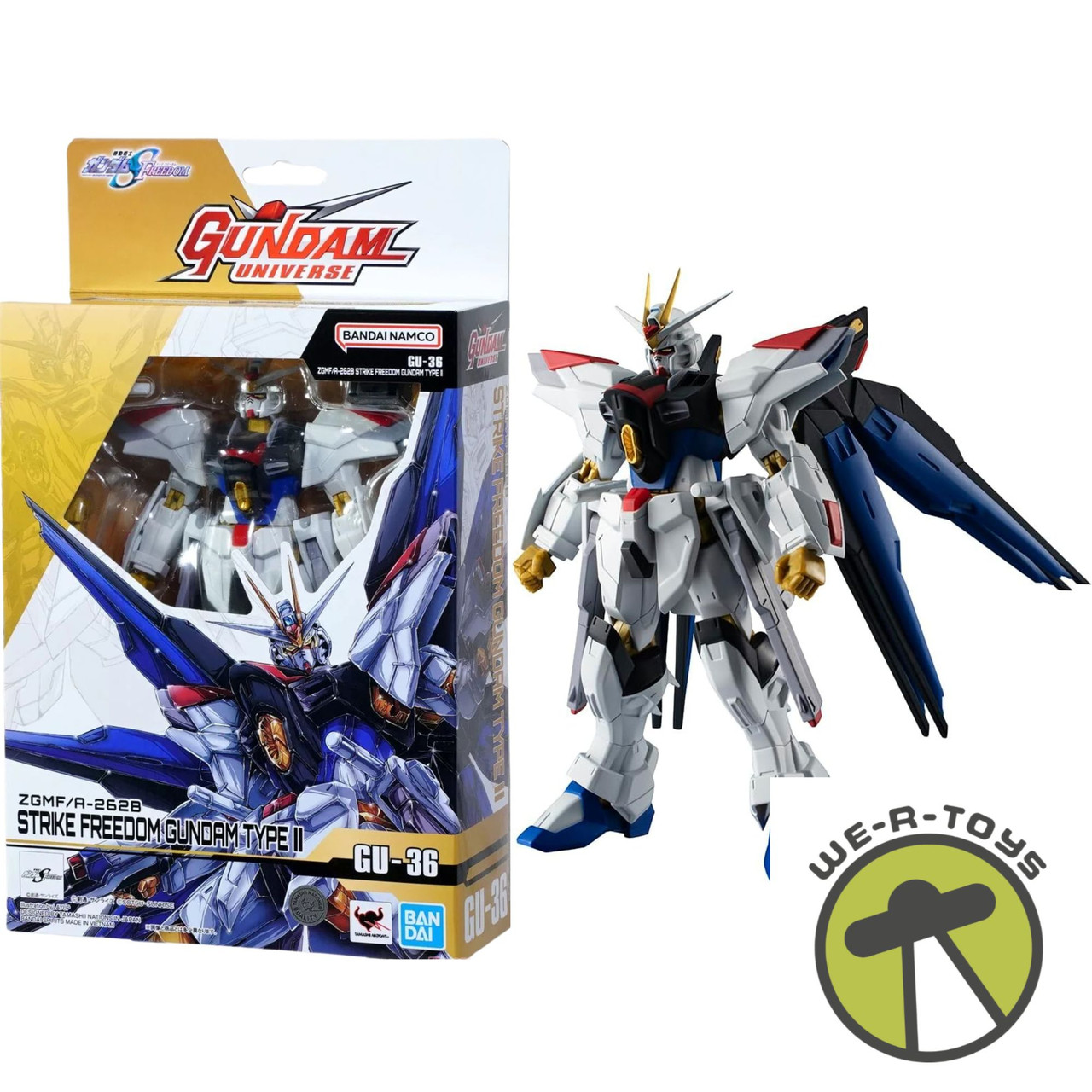 Gundam Seed ZGMF/A-262B Strike Freedom Gundam Type II Action